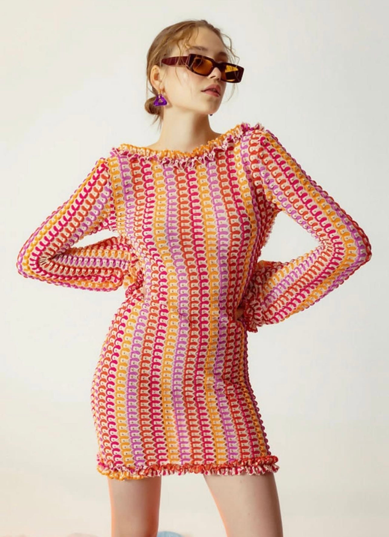 Isla Crochet Kleid - Lynara